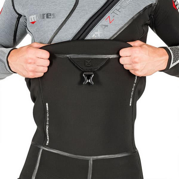 Mares Puku Flexa Z Therm 7 Mm Musta,Harmaa S
