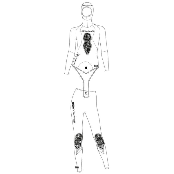 Salvimar Spearfishing Kvinna Seawalker 3.5 Mm Blå S