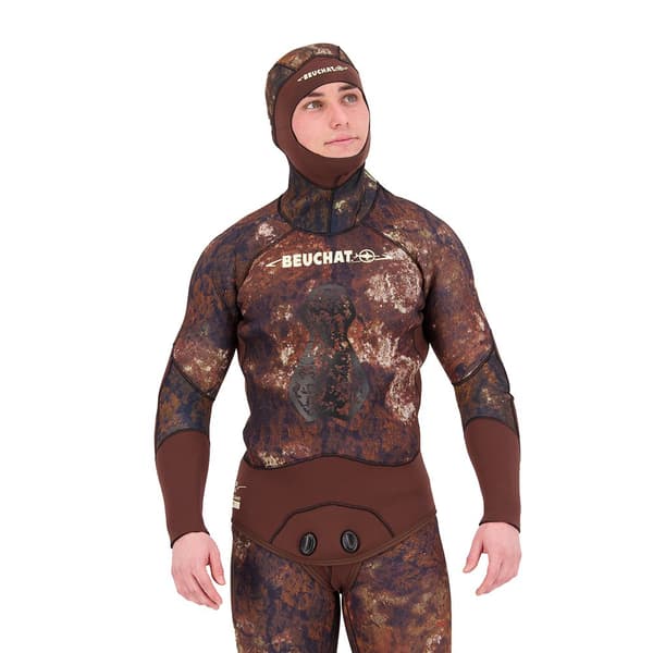 Beuchat Vid Spearfishing Jacka Rocksea 5 Mm Brun XS