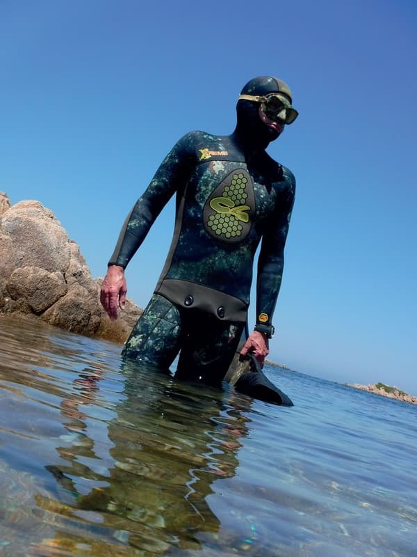 C4 Spearfishing Jacka Extreme 5 Mm Flerfärgad 2