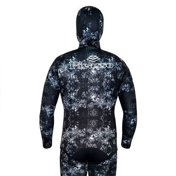 Picasso Spearfishing Jacka Camo Ghost 7 Mm Blå M
