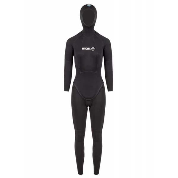 Beuchat Apnø Kvindejakke Inspiro Set 5 Mm Sort M