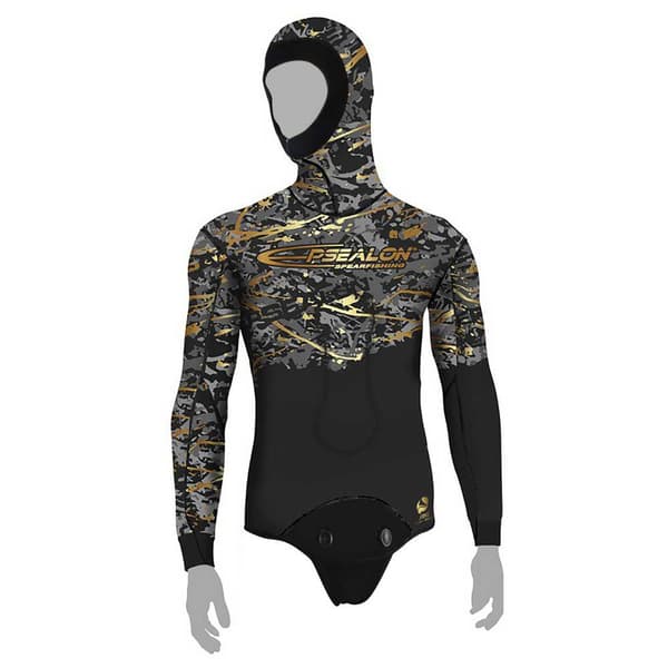 Epsealon Spearfishing Jacka Fusion 7 Mm Svart XS