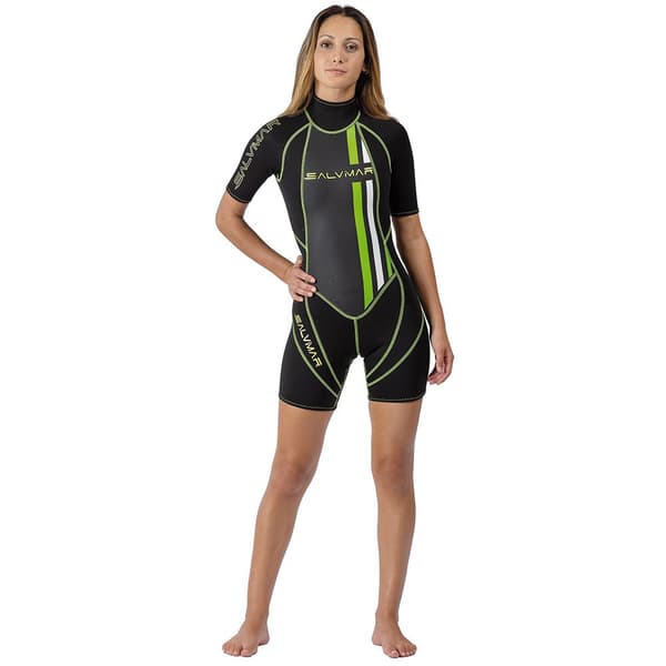 Salvimar Kvinna Shorty 2.5 Mm Svart,Grå XS