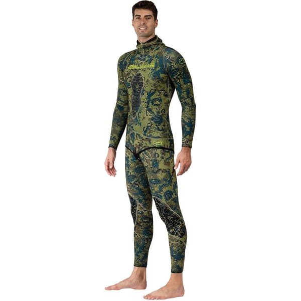 Salvimar Våddragt N.a.t. 101 Camu 5.5 Mm Grøn 2XL