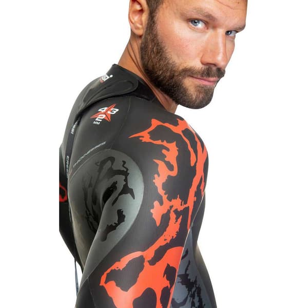 Cressi Apnea Puku Mies Kuwae 2-3-4 Mm Musta L