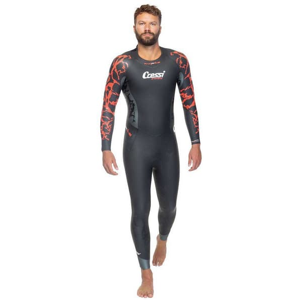 Cressi Apnø Suit Man Kuwae 2-3-4 Mm Sort L