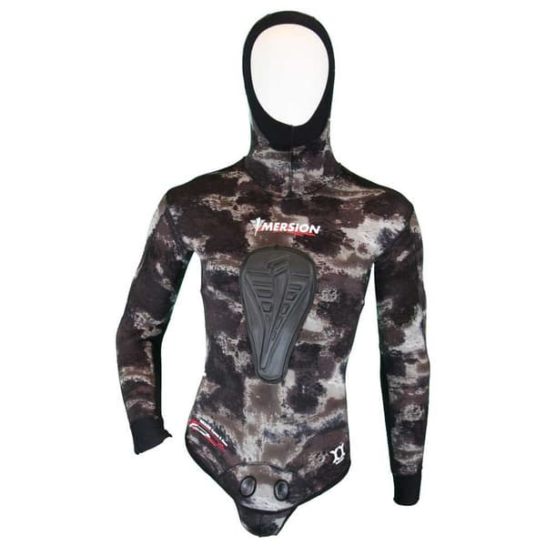 Imersion Pitkät John-housut Seriole Camo Strechy Yamamoto 5 Mm Musta 3XL