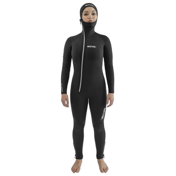 Seacsub Naisen Puku M.lungo Club 5 Mm Musta 2XL