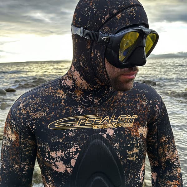 Epsealon Spearfishing Jacka Kombu 5 Mm Svart S