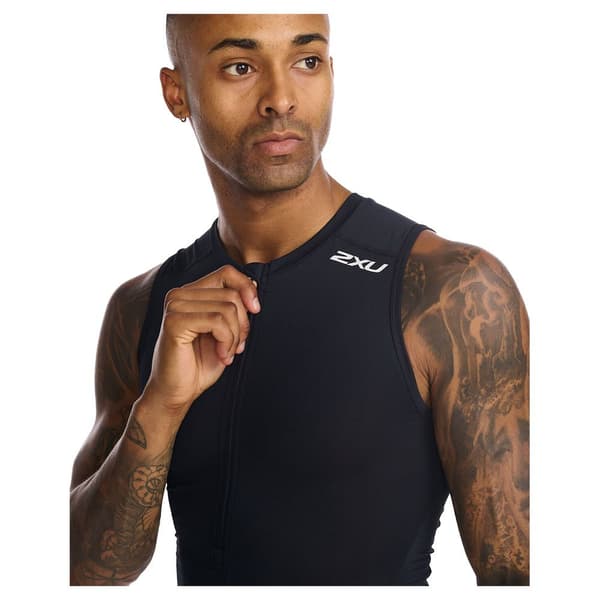 2xu Ärmlös Trisuit Core Svart S Man