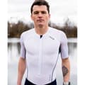 Miniatyrbillede 3 af 9: Huub Kortærmet Trisuit Anemoi 2 Sub22 Fl Hvid,Blå S Mand