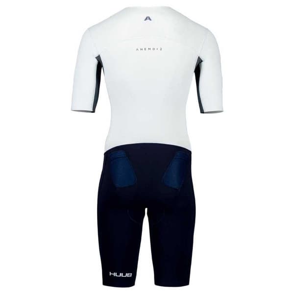 Huub Kortærmet Trisuit Anemoi 2 Sub22 Fl Hvid,Blå S Mand