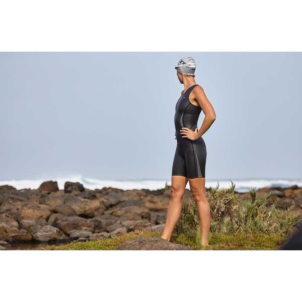 Zone3 Shorty Neoprene Kneeskin Sort M Kvinde