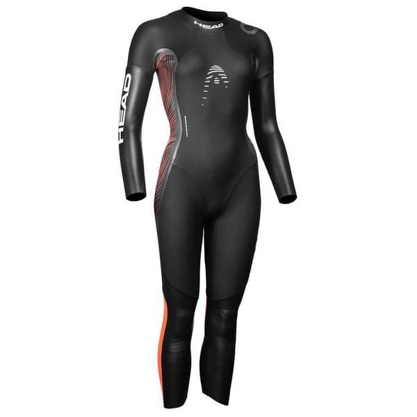 Head Swimming Våtdräkt Ow Pure 3/0,5 Mm Kvinna Orange,Svart M