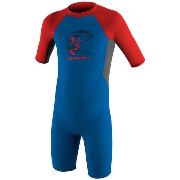 O´neill Wetsuits Ryg Zip Suit Junior Reactor Spring 2 Mm Blå 2