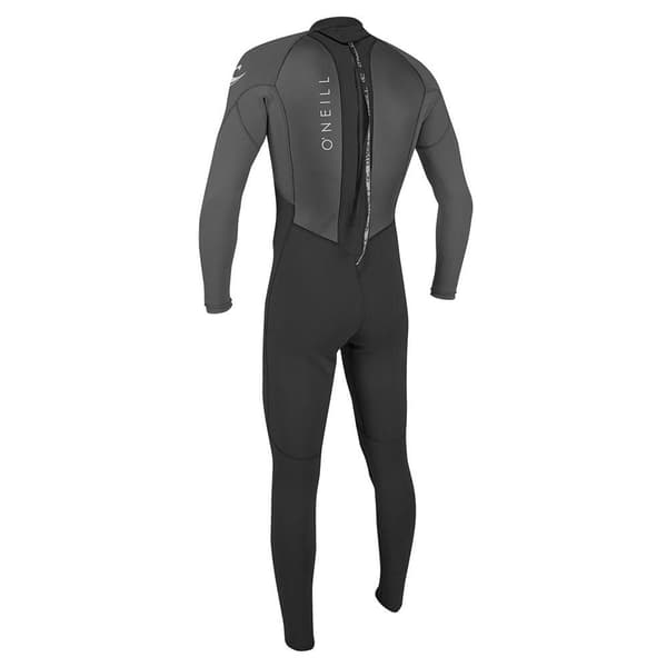 O´neill Wetsuits Dragkedja Baktill Reactor Ii 3/2 Mm Grå XL