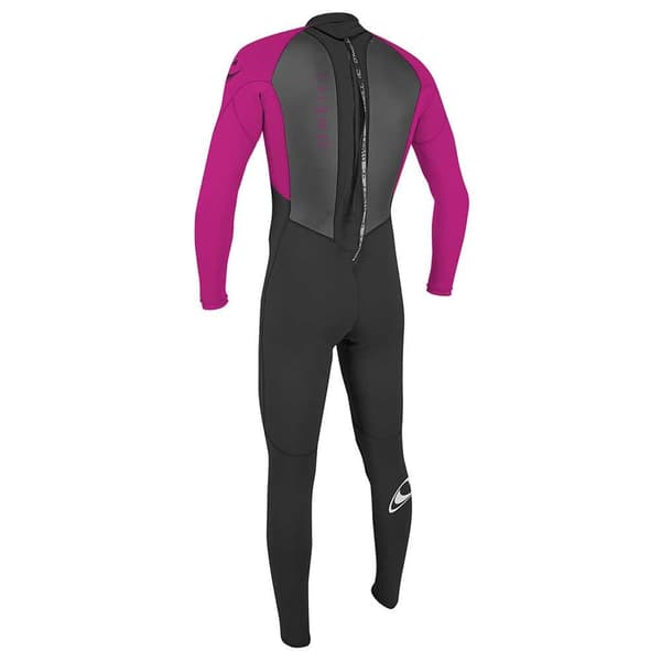 O´neill Wetsuits Rygg Zip Suit Junior Reactor Ii 3/2 Mm Svart 10