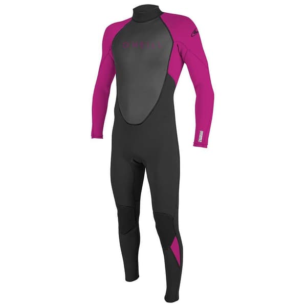 O´neill Wetsuits Rygg Zip Suit Junior Reactor Ii 3/2 Mm Svart 10