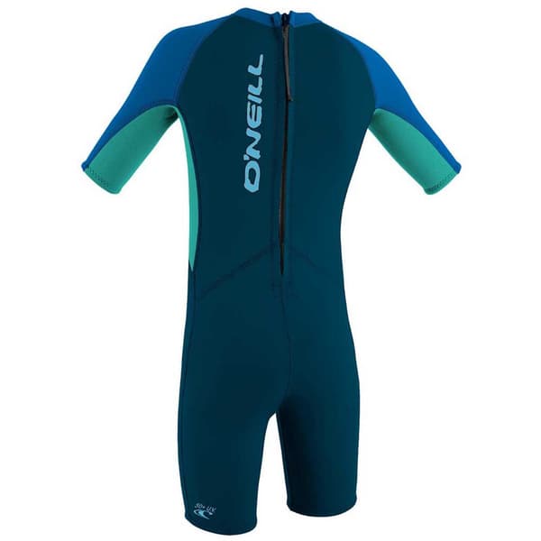 O´neill Wetsuits Takaisin Vetoketjupuku Junior Reactor Spring 2 Mm Musta 3