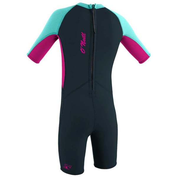 O´neill Wetsuits Kostym Blixtlås Bak Reaktor Ii 2 Mm Spring Tjej Svart 4