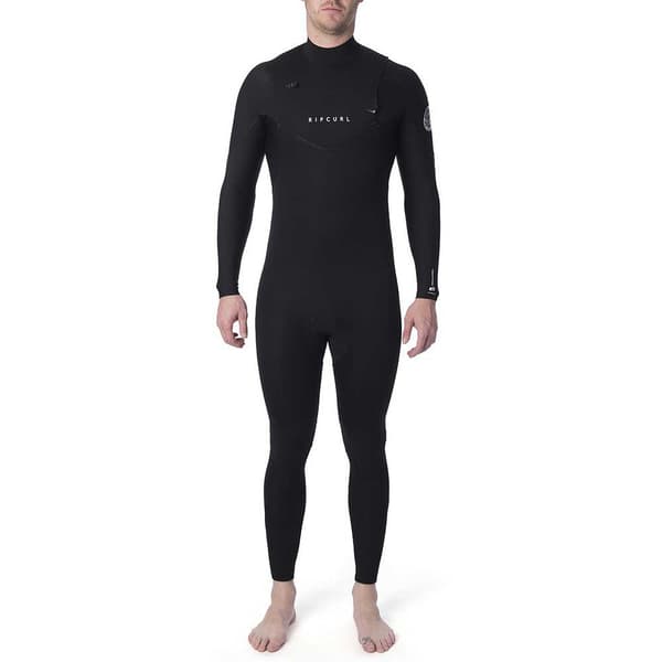 Rip Curl Bröstdragkedja Dawn Patrol 4/3 Mm Steamer Svart L