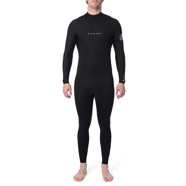 Rip Curl Dragkedja Baktill Dawn Patrol 3/2 Mm Steamer Svart MS