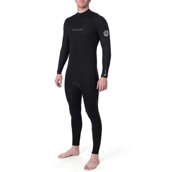 Rip Curl Dragkedja Baktill Dawn Patrol 4/3 Mm Steamer Svart S