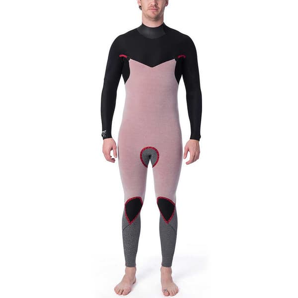Rip Curl Dragkedja Baktill Dawn Patrol 4/3 Mm Steamer Svart S