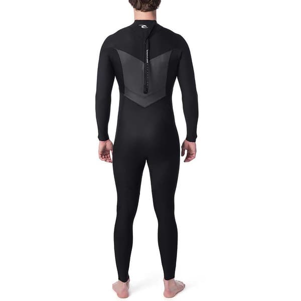 Rip Curl Dragkedja Baktill Dawn Patrol 4/3 Mm Steamer Svart S