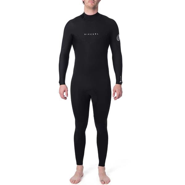 Rip Curl Dragkedja Baktill Dawn Patrol 4/3 Mm Steamer Svart S
