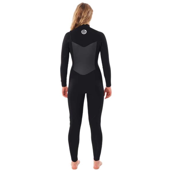 Rip Curl Bröstficka Med Dragkedja Flashbomb 4/3 Mm Svart L