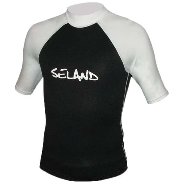 Seland Kortärmad T-shirt Neopren Bali Svart L