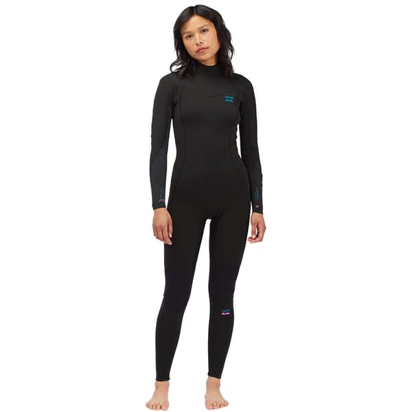 Billabong C 43g52 Synergy 3/2 Mm Synergy 3/2 Mm Kortærmet Dragt Med Lynlås Bagpå Sort 4