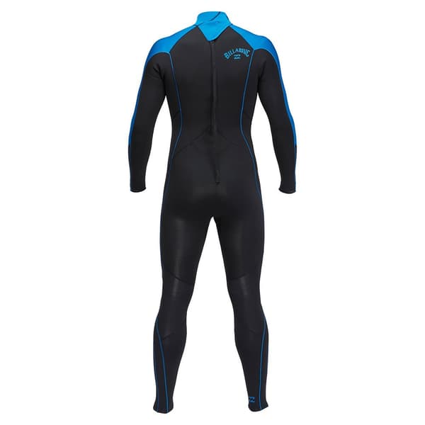 Billabong Långärmad Dragkedja Baktill Synergy 5/4 Mm Blå M