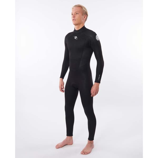 Rip Curl Långärmad Dragkedja Baktill Freelite 3/2mm Svart MT