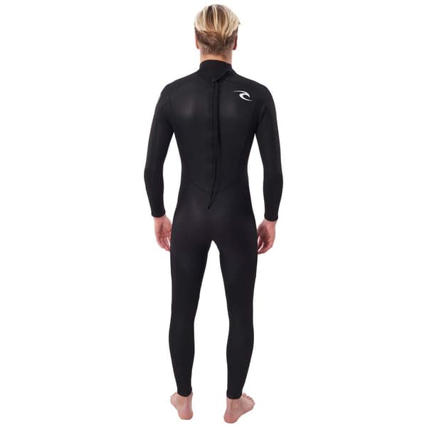 Rip Curl Långärmad Dragkedja Baktill Freelite 3/2mm Svart MT