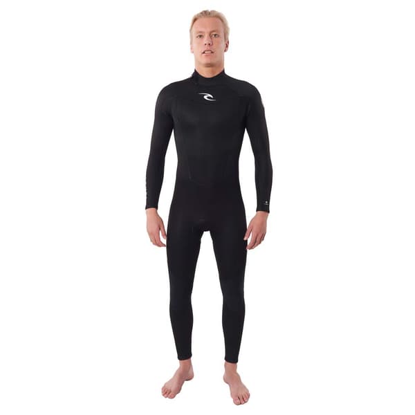Rip Curl Långärmad Dragkedja Baktill Freelite 3/2mm Svart MT