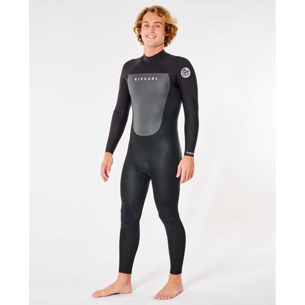 Rip Curl Långärmad Dragkedja Baktill Omega 3/2 Mm Svart MS