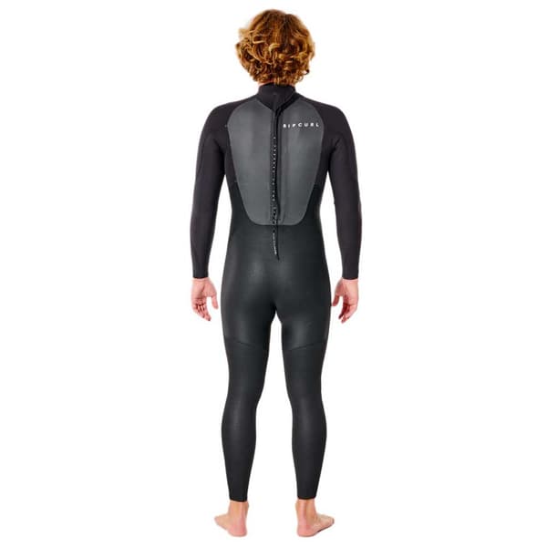 Rip Curl Långärmad Dragkedja Baktill Omega 3/2 Mm Svart MS