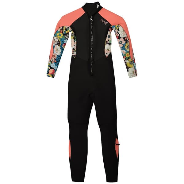O´neill Wetsuits Långärmad Neoprenkostym Med Dragkedja Baktill Epic 4/3 Flerfärgad 8
