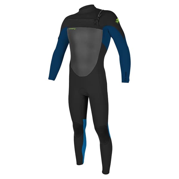 O´neill Wetsuits Ungdom Långärmad Neoprenkostym Med Dragkedja Epic 4/3 Blå 12
