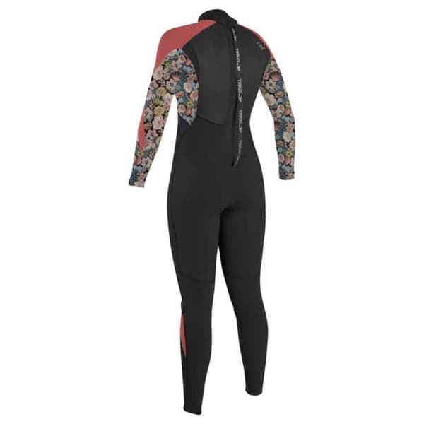 O´neill Wetsuits Långärmad Neoprenkostym Med Dragkedja Baktill Epic 5/4 Svart 10