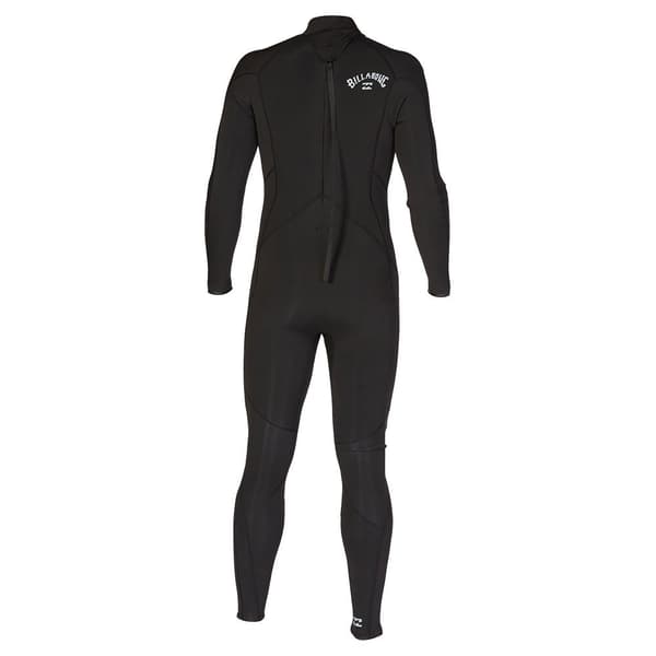 Billabong Langærmet Neoprendragt Med Lynlås Bagpå 5/4 Mm Absolute Sort S