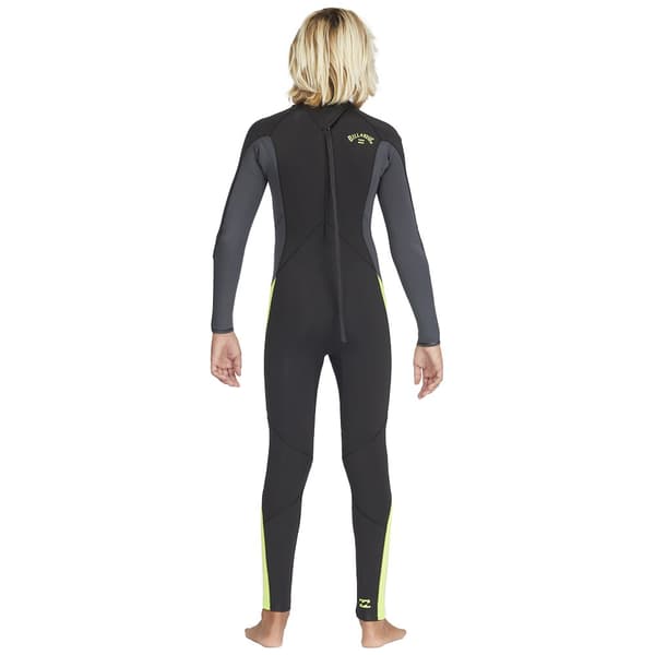 Billabong Långärmad Neoprenkostym Med Dragkedja Baktill 403 Absolute Gb Svart 14 Years