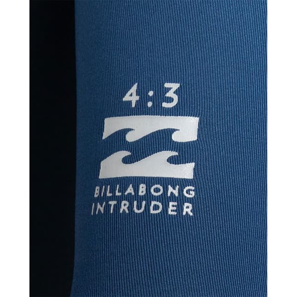 Billabong Långärmad Neoprenkostym Med Dragkedja Baktill 43 Intruder Gbs Blå M