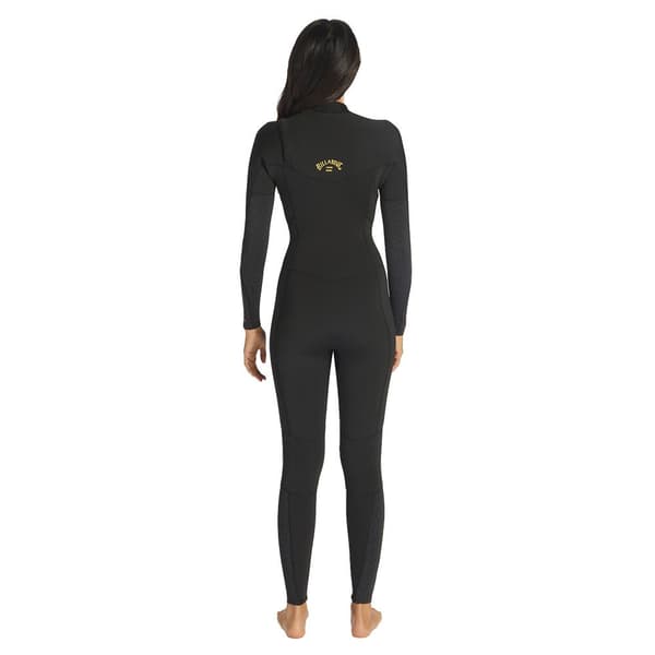Billabong Pitkähihainen Rintavetoketjullinen Neopreenipuku 43 Synergy Musta 10