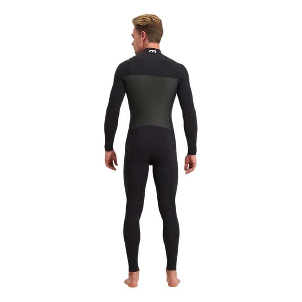 Mistral Långärmad Neoprenkostym Med Dragkedja Baktill Gale Force 3/2 Mm Svart L