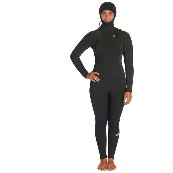 Billabong Långärmad Neoprenkostym Med Dragkedja Framtill 54 Synergy C 4 Mm Svart 8