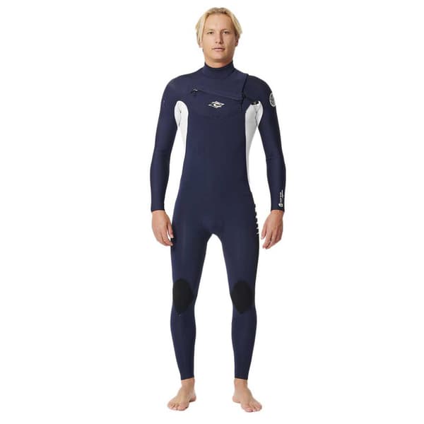 Rip Curl Långärmad Neoprenkostym Med Dragkedja D/patrol Perf 4/3 Mm Gb Stm Blå MS
